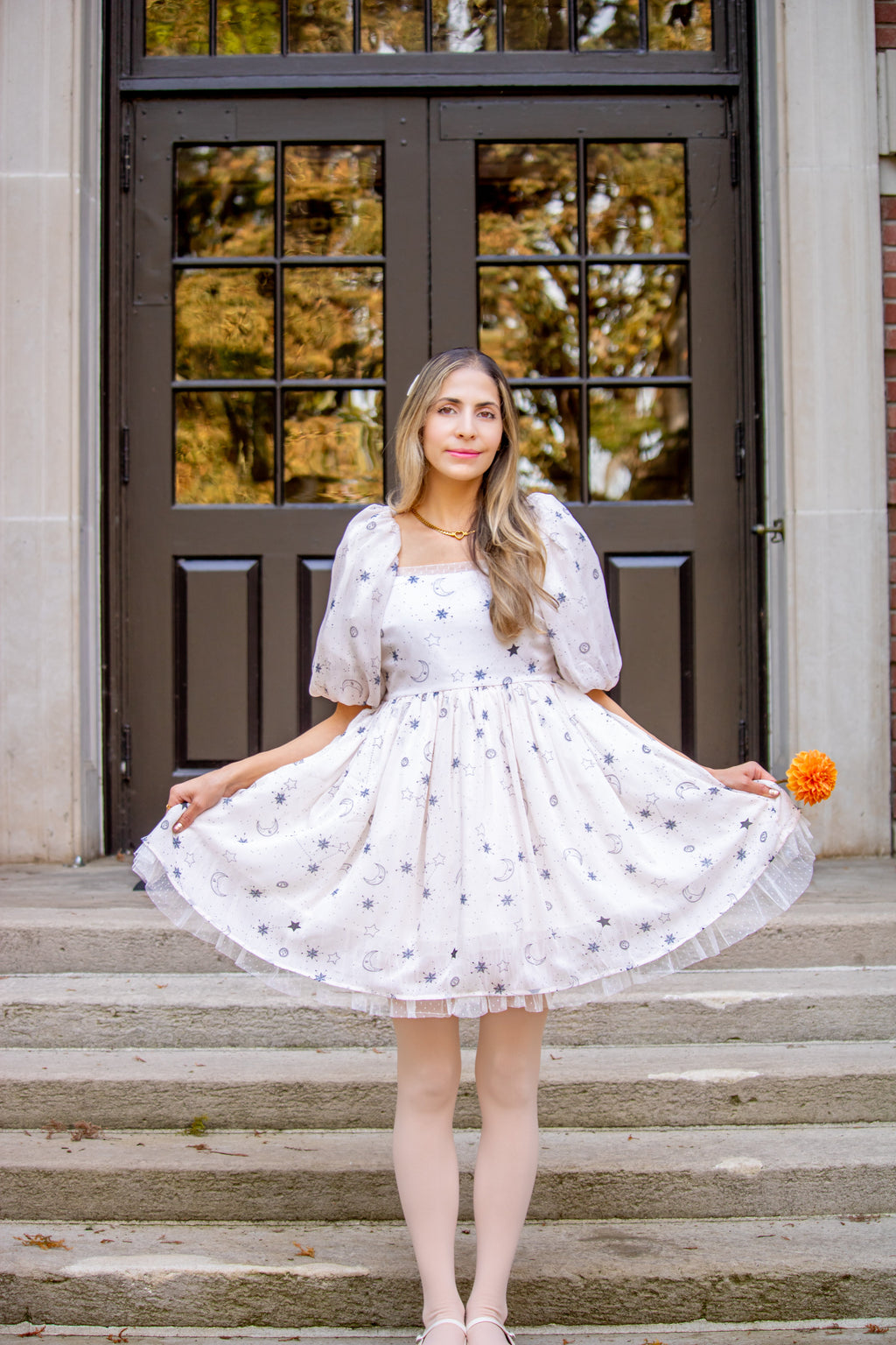 Celestial Dress in Heavenly Coquette Sky