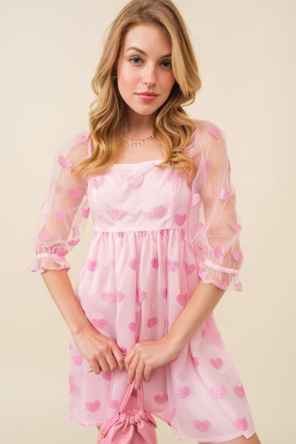 Glitter Heart Swifty Lover Coquette Dress -SALE-