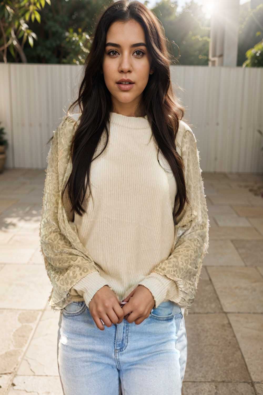 women s loose fit leopard print knit pullover with round neck and casual style top